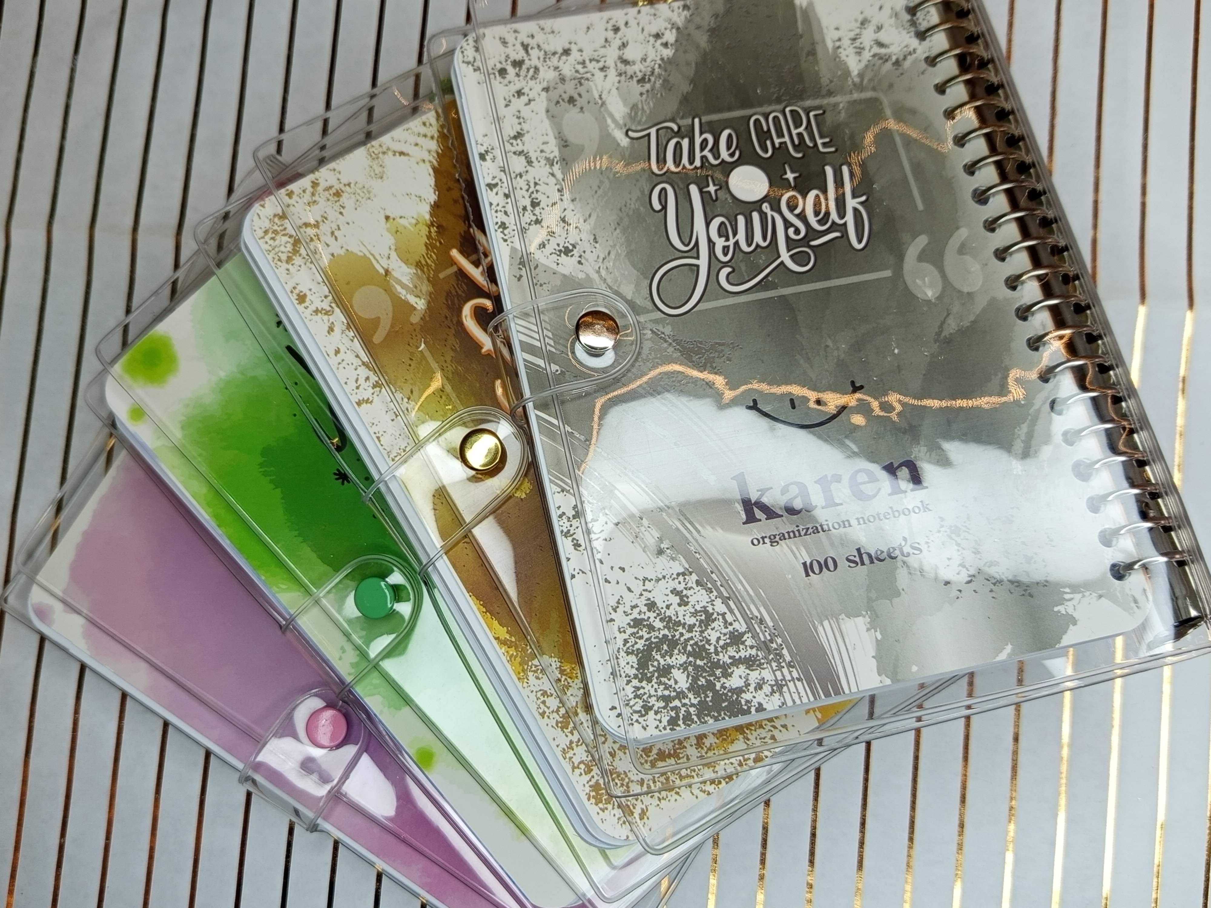 کلاسور جلد شفاف کارن