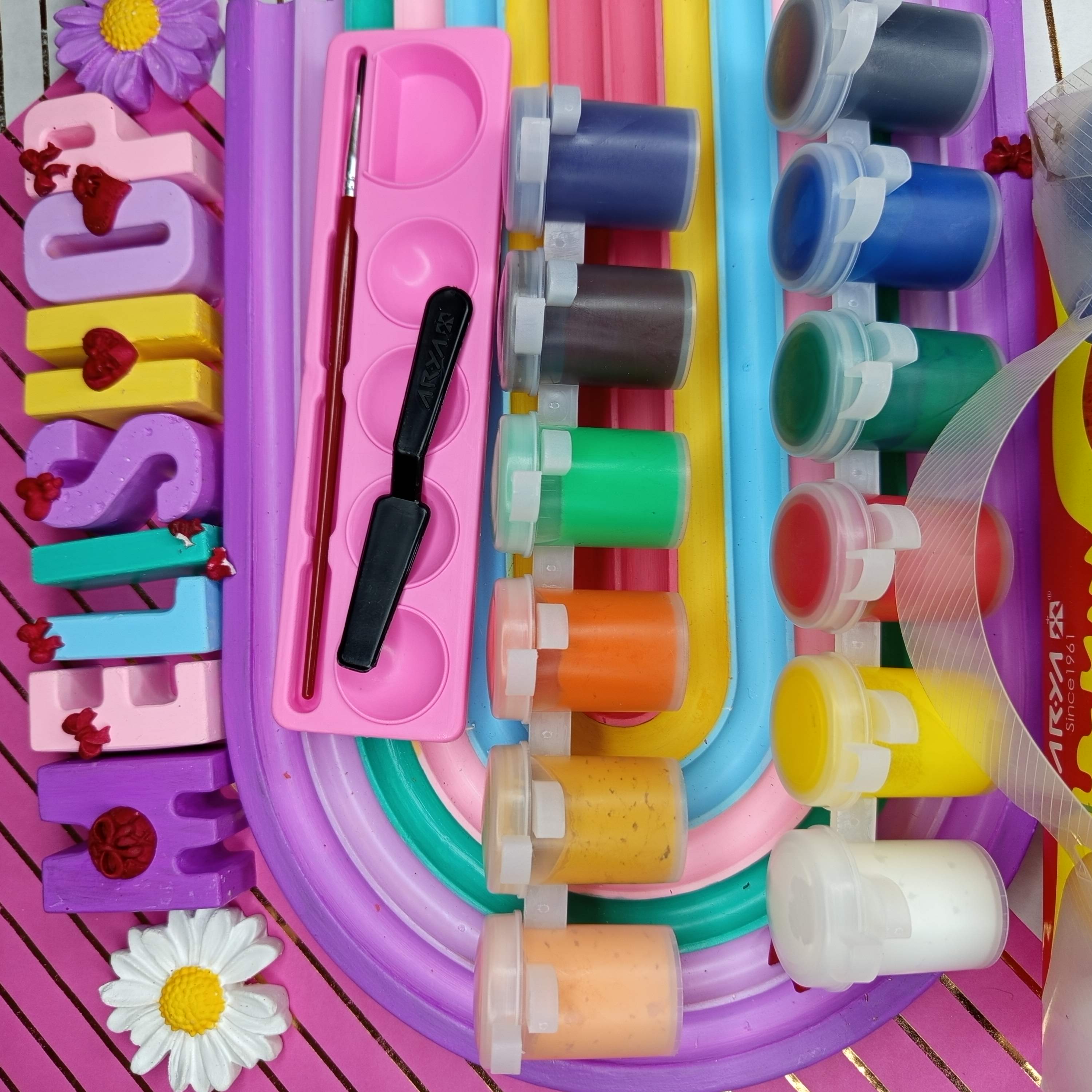 گواش دوازده رنگ آریا