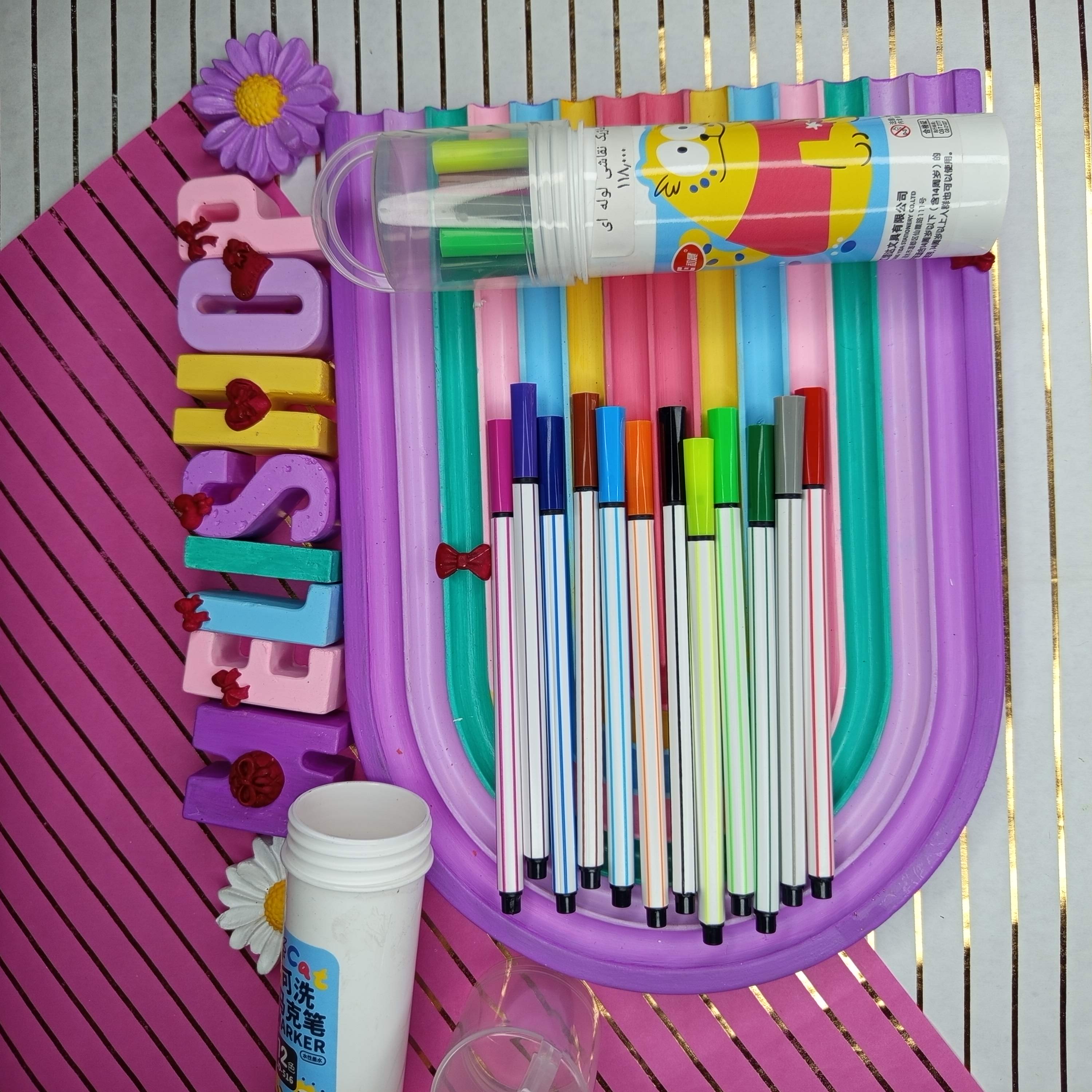 ماژیک رنگ آمیزی لوله ای