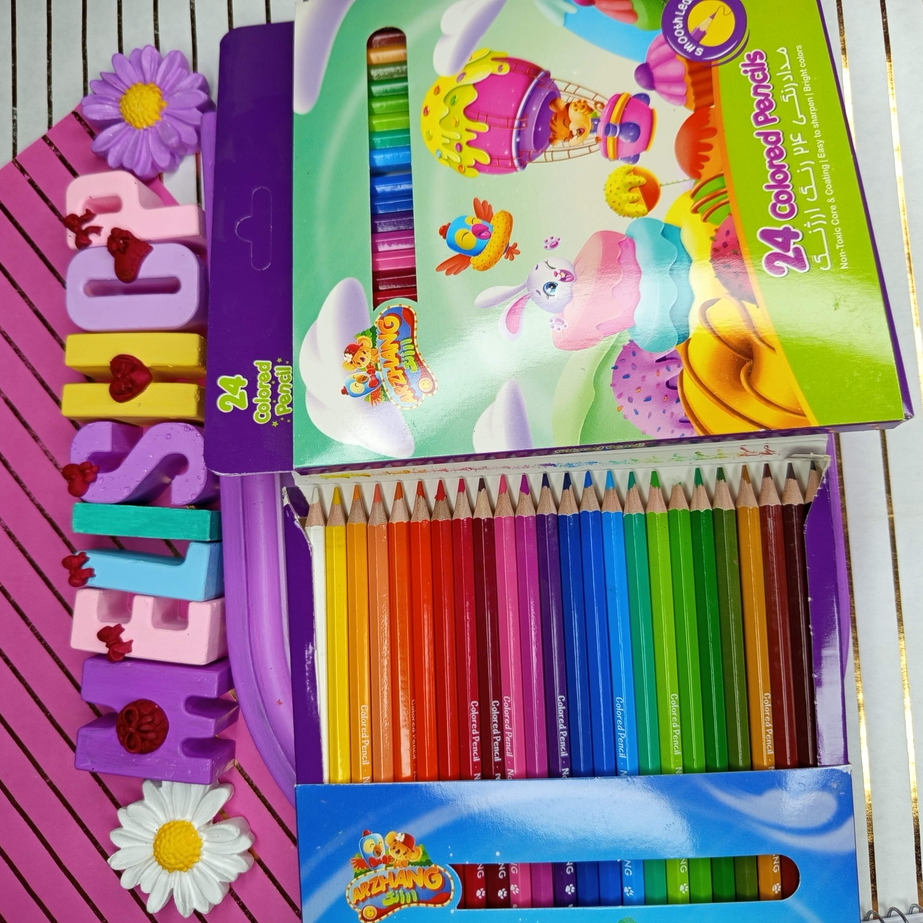 مدادرنگی ۲۴رنگ